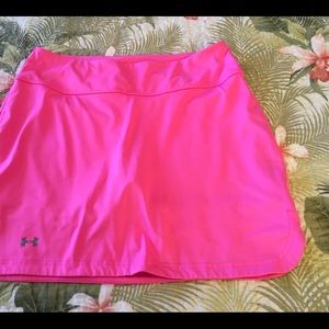 Under Armour Pink Golf or Tennis Skirt with built in shorts